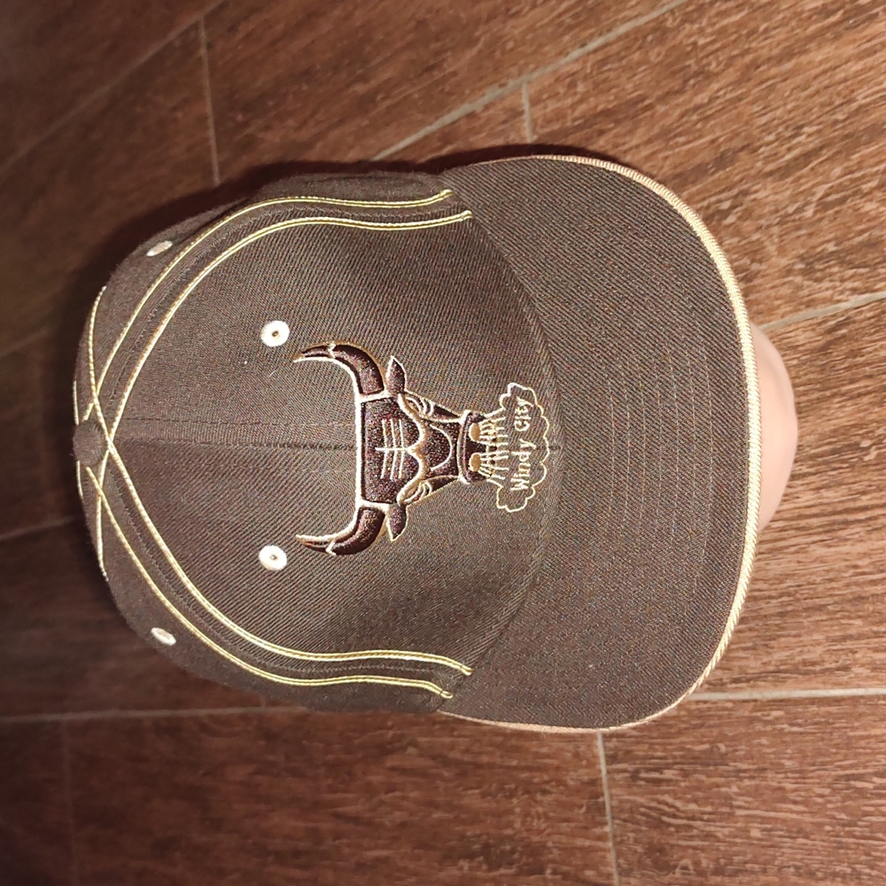 Hardwood Classics Chicago Bulls Fitted Brown Cap Hat Size L-XL